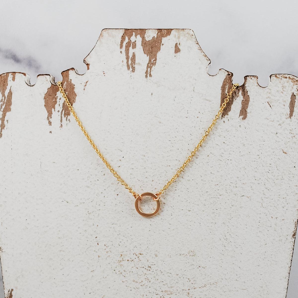Petite Ring Pendant - gold-filled – Cameron Kruse