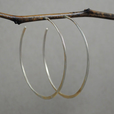 Extra Large Hoop Earrings - Gold-Filled-Cameron Kruse