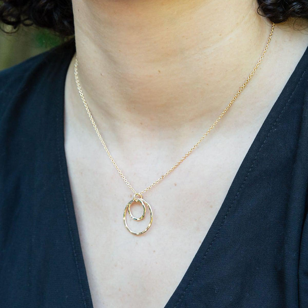 LIDNM リドム Llife DOUBLE RING PENDANT LIDNM リドム Llife DOUBLE RING PENDANT（LIDNM / Llife ONLINE