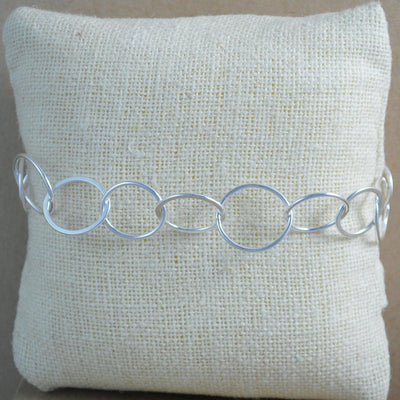 Bubble Chain Bracelet - Sterling Silver-Cameron Kruse