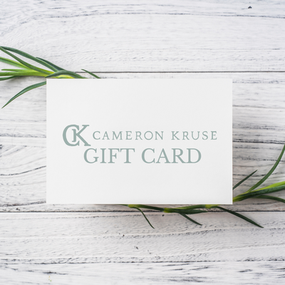 CAMERON KRUSE GIFT CARD-Cameron Kruse